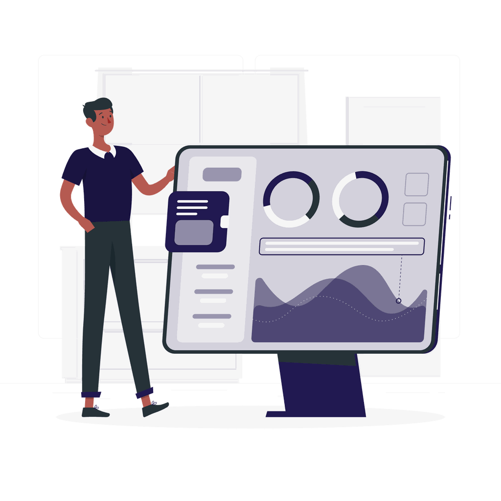 Traffic analytics illustration